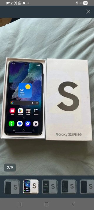 Samsung s21 como nuevo en su caja 128g