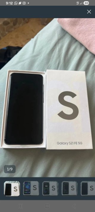 Samsung s21 como nuevo en su caja 128g