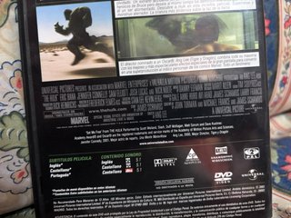 Película Hulk DVD Acción y Aventura