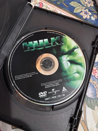 Película Hulk DVD Acción y Aventura