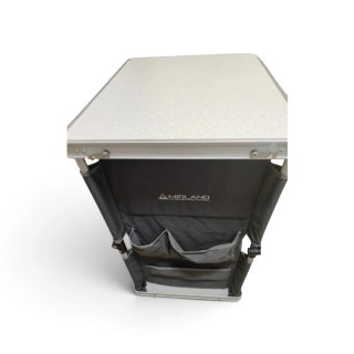 Armario Camping Plegable Maletín Gris