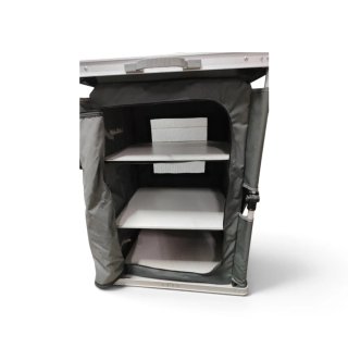 Armario Camping Plegable Maletín Gris