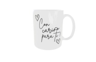 3 Tazas cerámica diseño Frida Kahlo