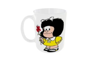 3 Tazas cerámica diseño Frida Kahlo