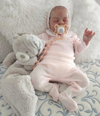 Muñeco Reborn Hiperrealista Bebé