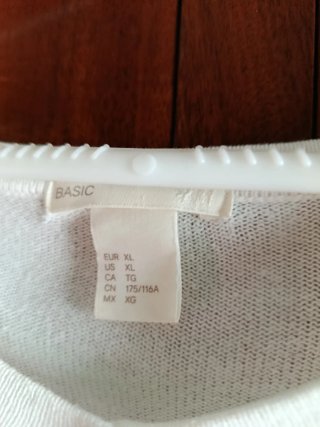 Cardigan blanco