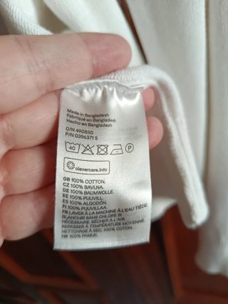 Cardigan blanco