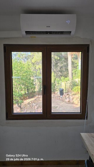 Instalación ventanas PVC y aluminio