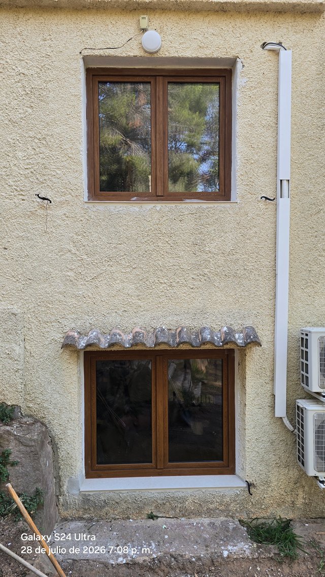 Instalación ventanas PVC y aluminio