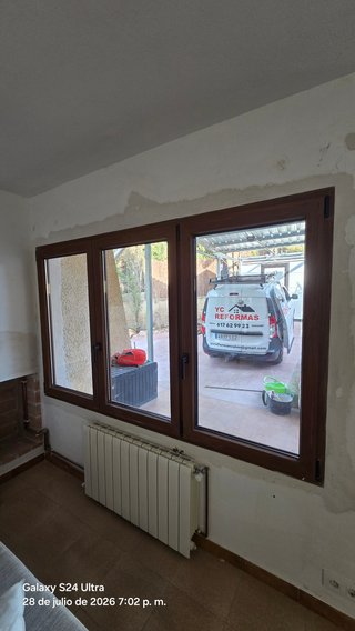 Instalación ventanas PVC y aluminio