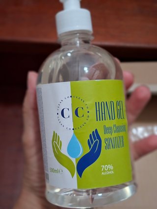 3 Botes Gel Hidroalcohólico CC 500ml