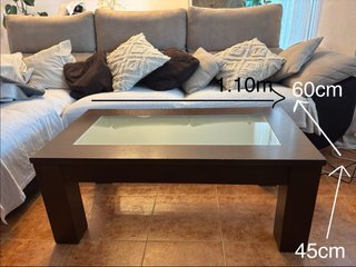 Conjunto muebles de salón. Madera maciza. Villalba