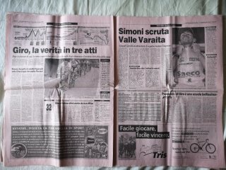 Giornale La Gazzetta dello Sport 28 Maggio 2003