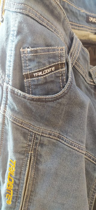 Vaqueros Moto Trilobite Hombre Talla 36 W