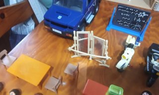 Lote Playmobil: Vehículos y Figuras
