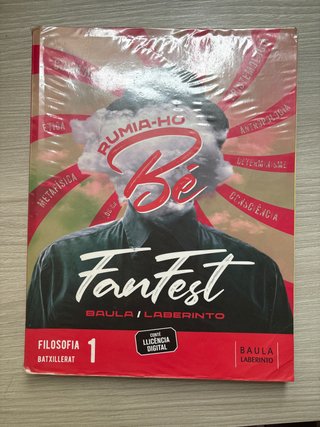 Filosofia 1r Batxillerat LA Fanfest