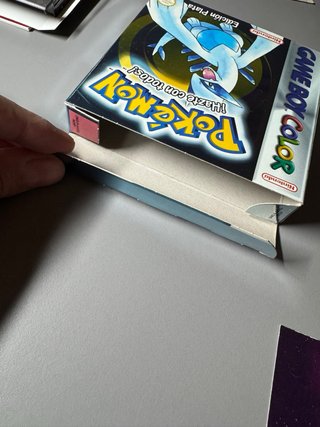 Pokemon Edición Plata Game Boy Color Nintendo
