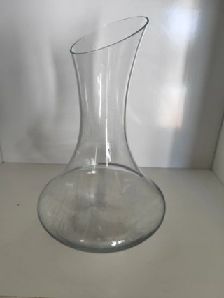 Decantador de vino de cristal