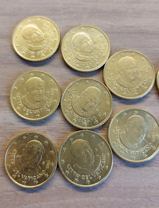 24 Monete Vaticano e San Marino Collezione