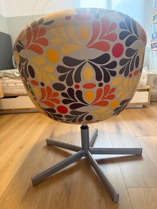 Silla Ikea Estampada Multicolor