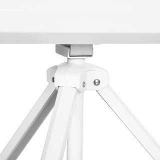 Pantalla de Proyector de 100 Pulgadas 4K HD Formato 16:9 con Trípode Plegable y Altura Ajustable, Pantalla de Proyector Portátil, Gran Ángulo de 160 Grados, para Casa, Hogar, Cine, Exterior, Blanco
