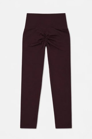 Mallas push up color granate en muy buen estado.
