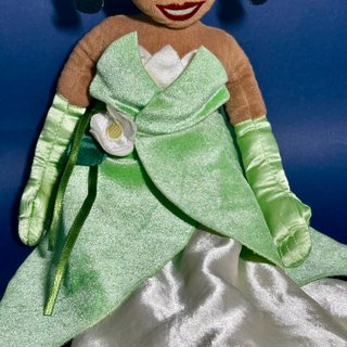 Peluche Princesa Tiana Disney Tiana y el Sapo