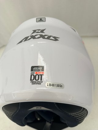 Casco Modular Axxis Talla L Blanco