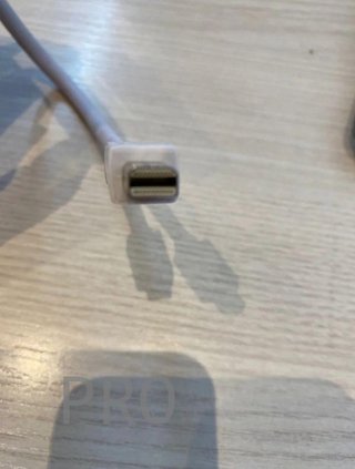 Adaptador de Mini DisplayPort a HDMI, color blanco