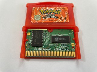 Pokemon Versione Rosso Fuoco Nintendo Game Boy Adv