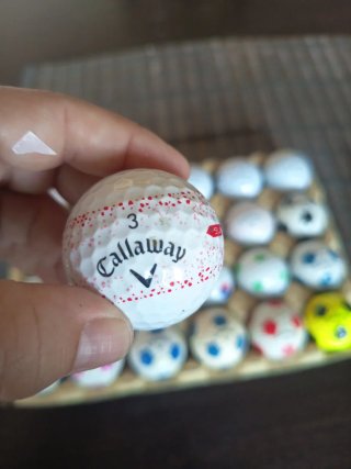 Callaway supersoft y Chrome soft