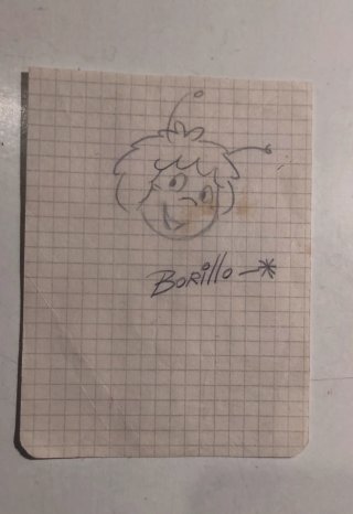 Dibujo original firmado Borillo