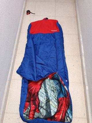 Saco de dormir ReadyBed Spiderman  140 cm