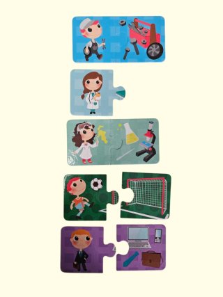 Puzzle profesiones EurekaKids