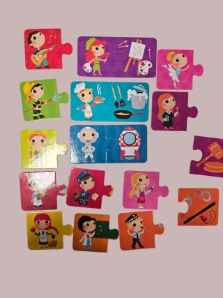 Puzzle profesiones EurekaKids
