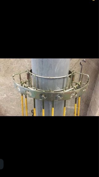 Tendedero para tubo de estufa