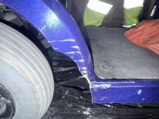 PISCI Scooter Eléctrico Azul y Gris