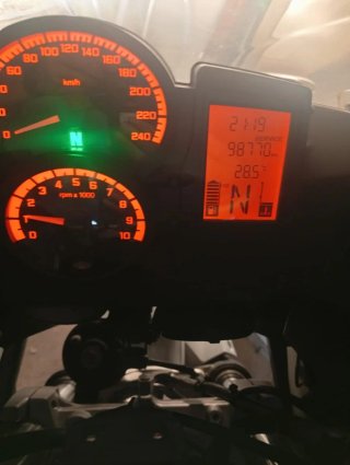 BMW F800GT Blanca