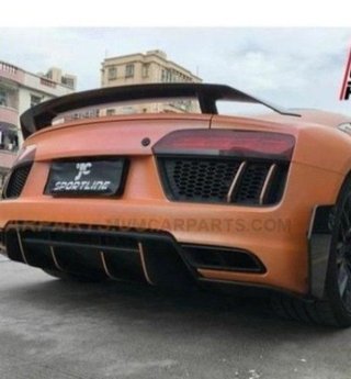 Aleron spoiler trasero en fibra de Carbono Audi R8