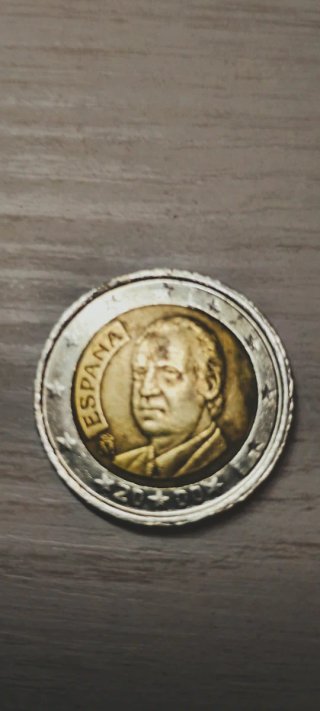 Moneda 2€ Juan Carlos I España