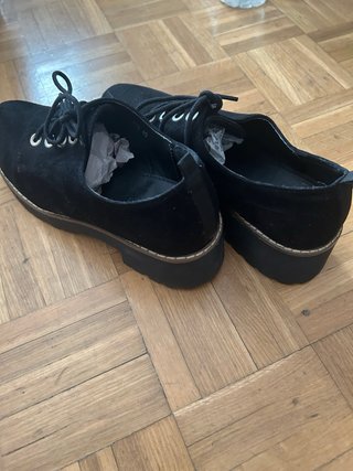 Zapatos ante negros talla 40