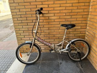 Bicicleta Plegable Boomerang PS51 Plata