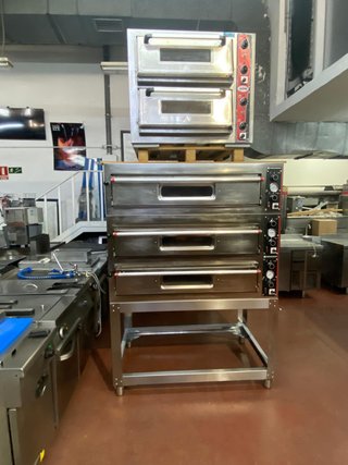 Horno de pizzas 6+6 seminuevo