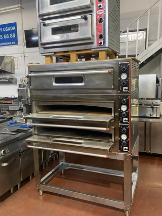 Horno de pizzas 6+6 seminuevo