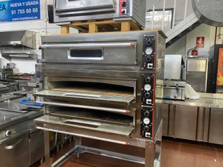 Horno de pizzas 6+6 seminuevo