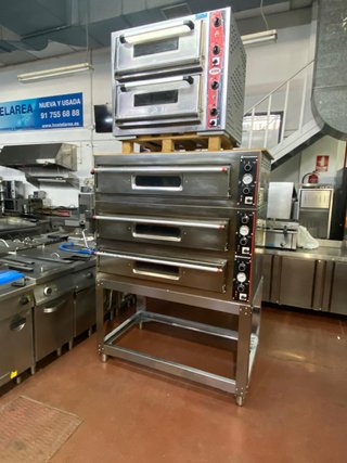 Horno de pizzas 6+6 seminuevo