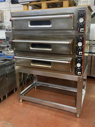 Horno de pizzas 6+6 seminuevo