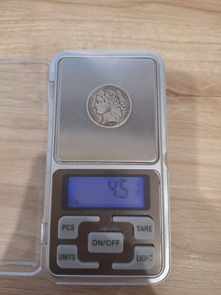 1 peseta 1880 de la republica peruana de plata