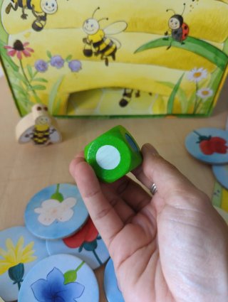 Juego HABA La abeja Adela + Estaciones