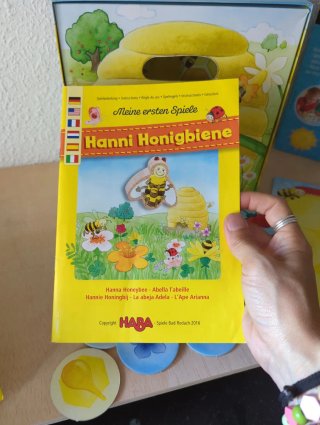 Juego HABA La abeja Adela + Estaciones